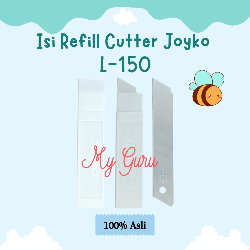 

[TUBE] ISI CUTTER / REFILL CUTTER BLADE JOYKO L-150 BESAR