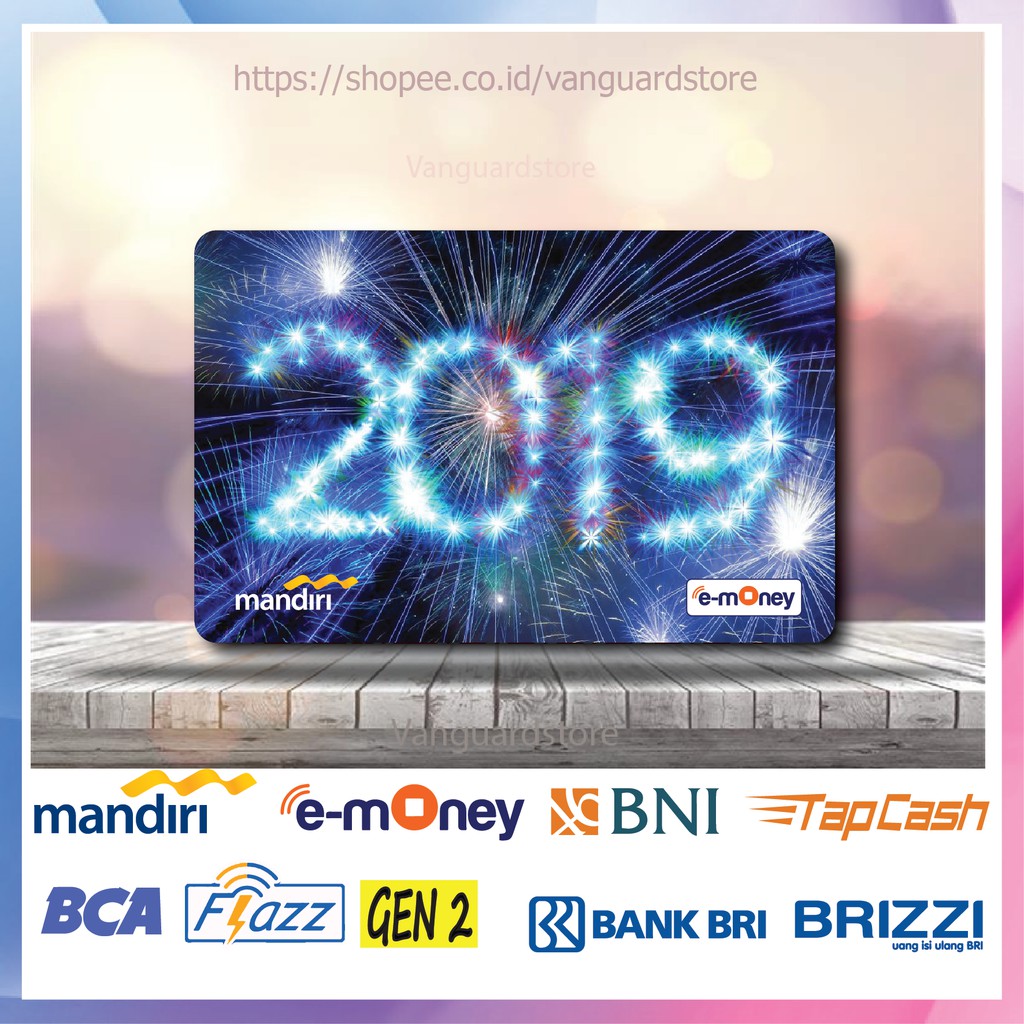 KARTU E MONEY E TOLL NEW YEAR KUMPULAN 24 EMONEY MANDIRI FLAZZ BCA BNI TAPCASH BRIZZI BRI