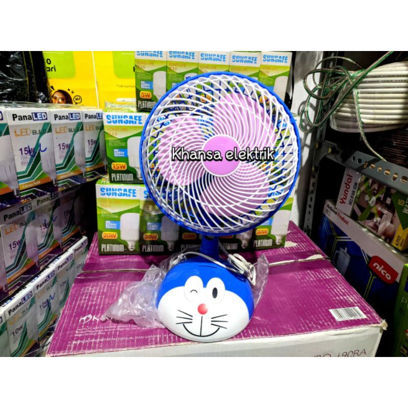 Kipas Duduk meja Doraemon