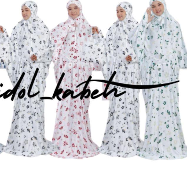 MUKENA TERUSAN JUMBO RAYON BALI / MUKENA TERUSAN DEWASA