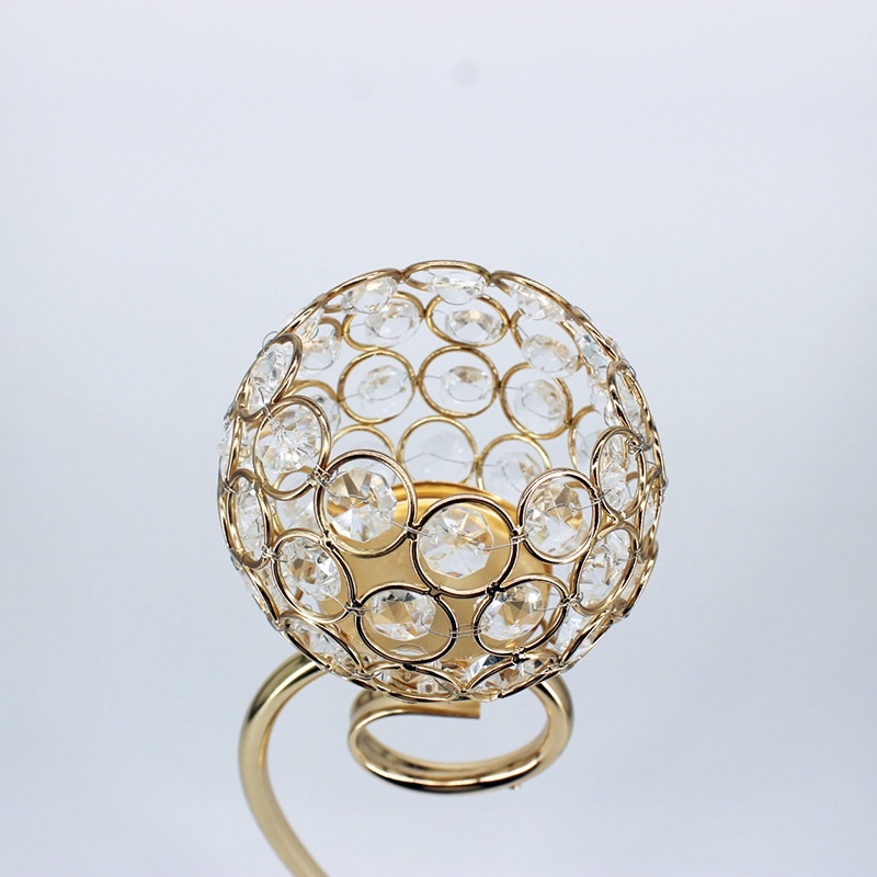 Candle Holder Tempat Lilin CRYSTAL SQUARE CANDLE HOLDER DEKORASI MEJA Dekorasi Pesta