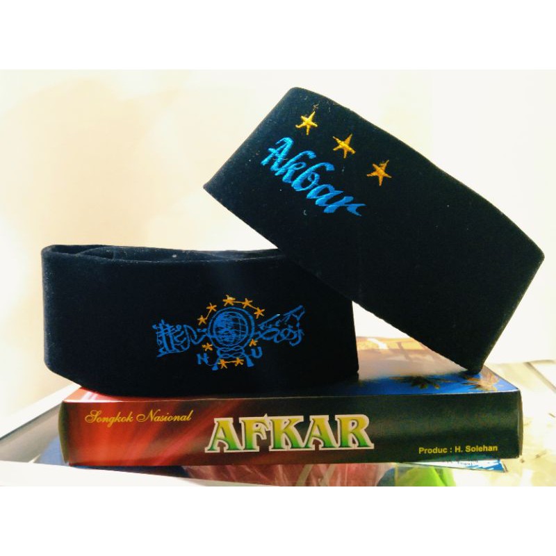 peci NU Biru merah silver free nama