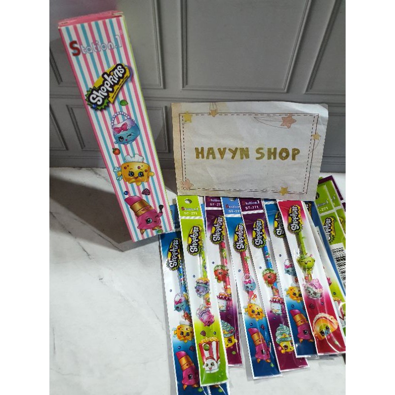 ISI GEL PEN/isi tinta pulpen gel/refill pen gel/isi gel pen-Shopkins 20pc