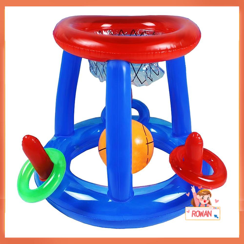 Set Ring Basket Dengan Bola Untuk Pesta Musim Panas