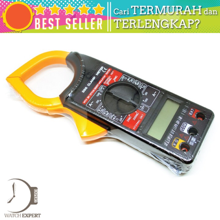 BAYAR DI TEMPAT Digital Clamp Multimeter Tang Ampere - DT266