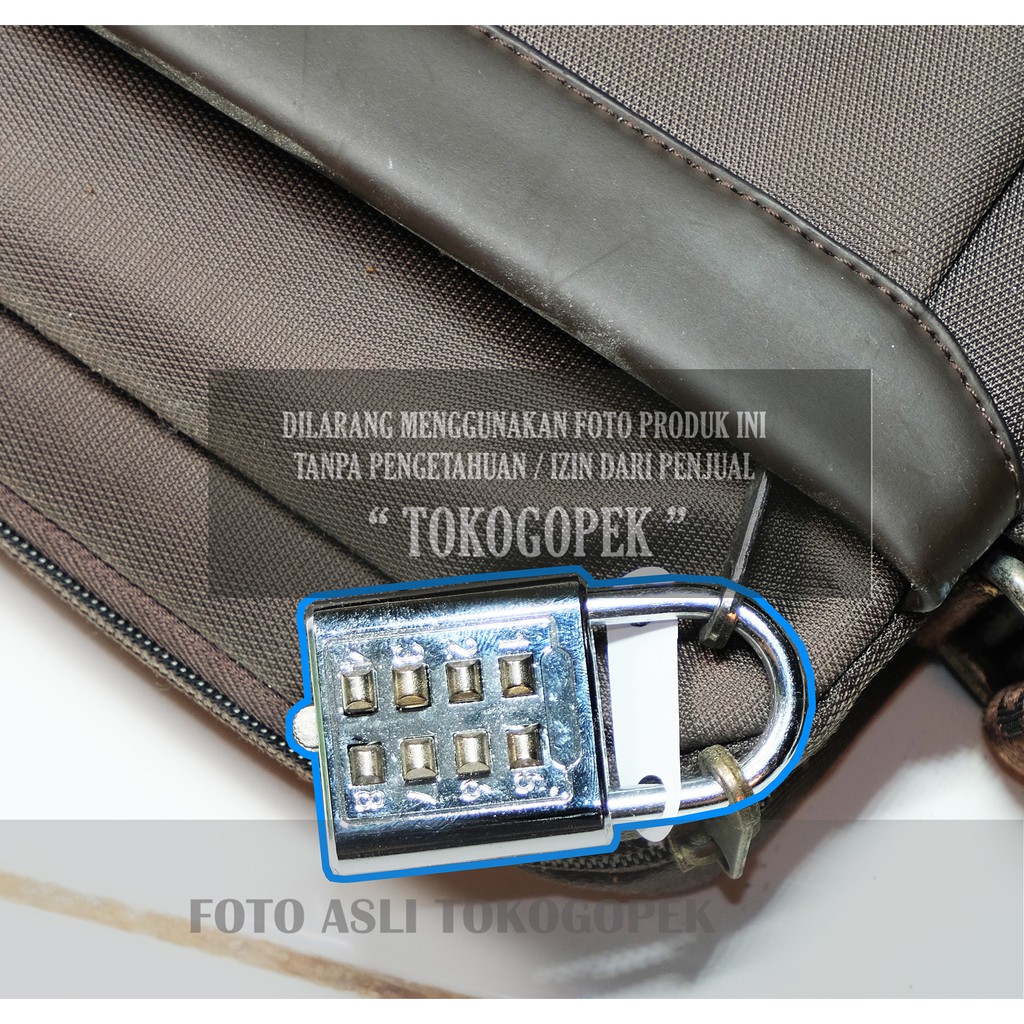 SOLIGEN DIGITAL LOCK - GEMBOK DIGITAL / ANGKA KOPER TAS MUDIK TRAVEL 35MM