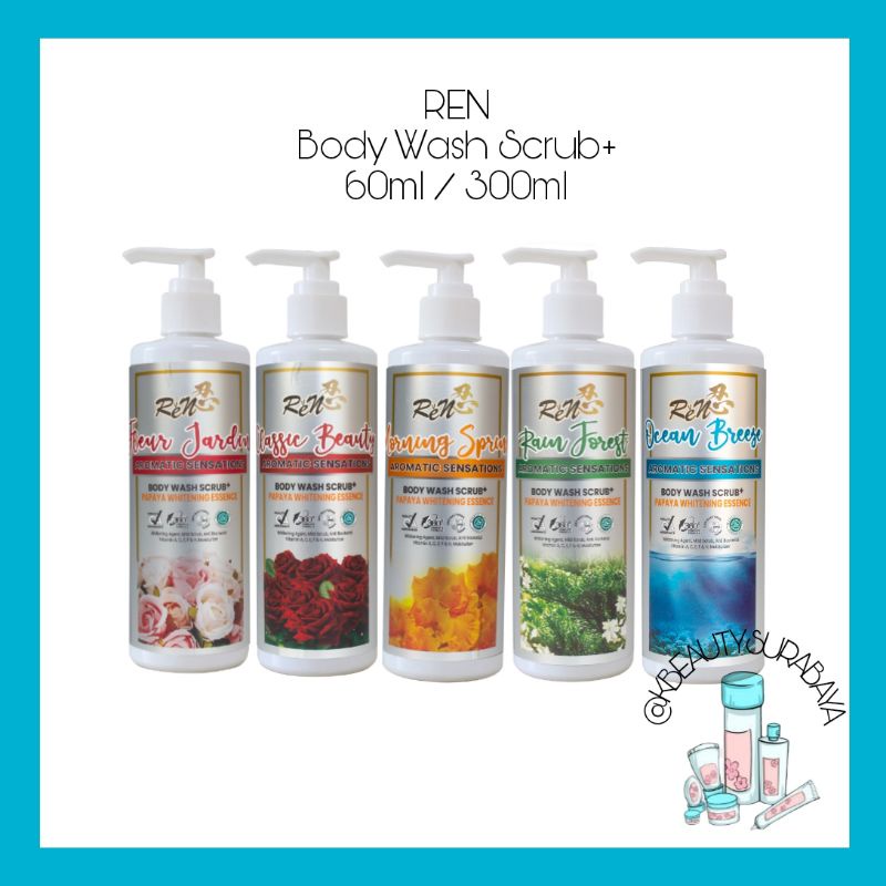 REN Body Wash Scrub+ (All Variant)