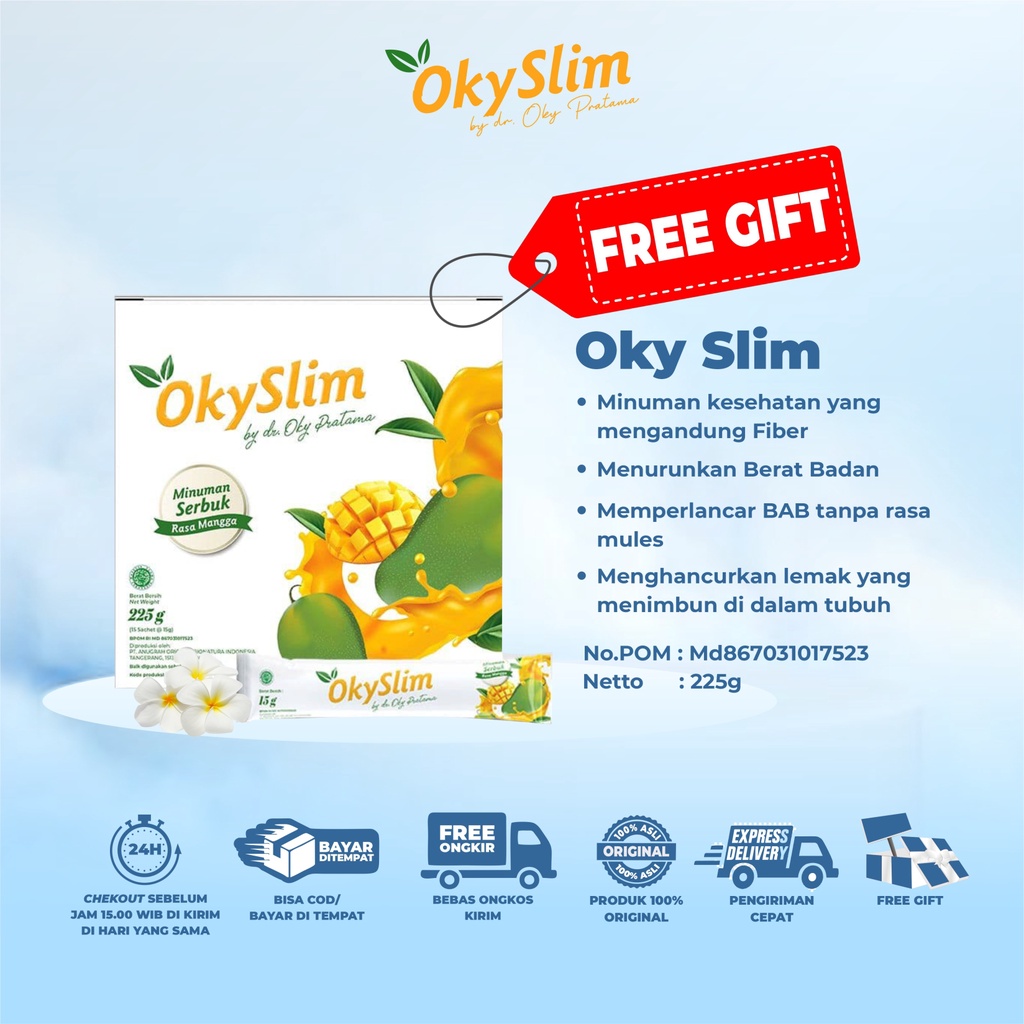 OKYSLIM BENING SKINCARE DR. OKY PRATAMA | PELANGSING ANTI GAGAL | MELANGSINGKAN & MENURUNKAN BB | BP