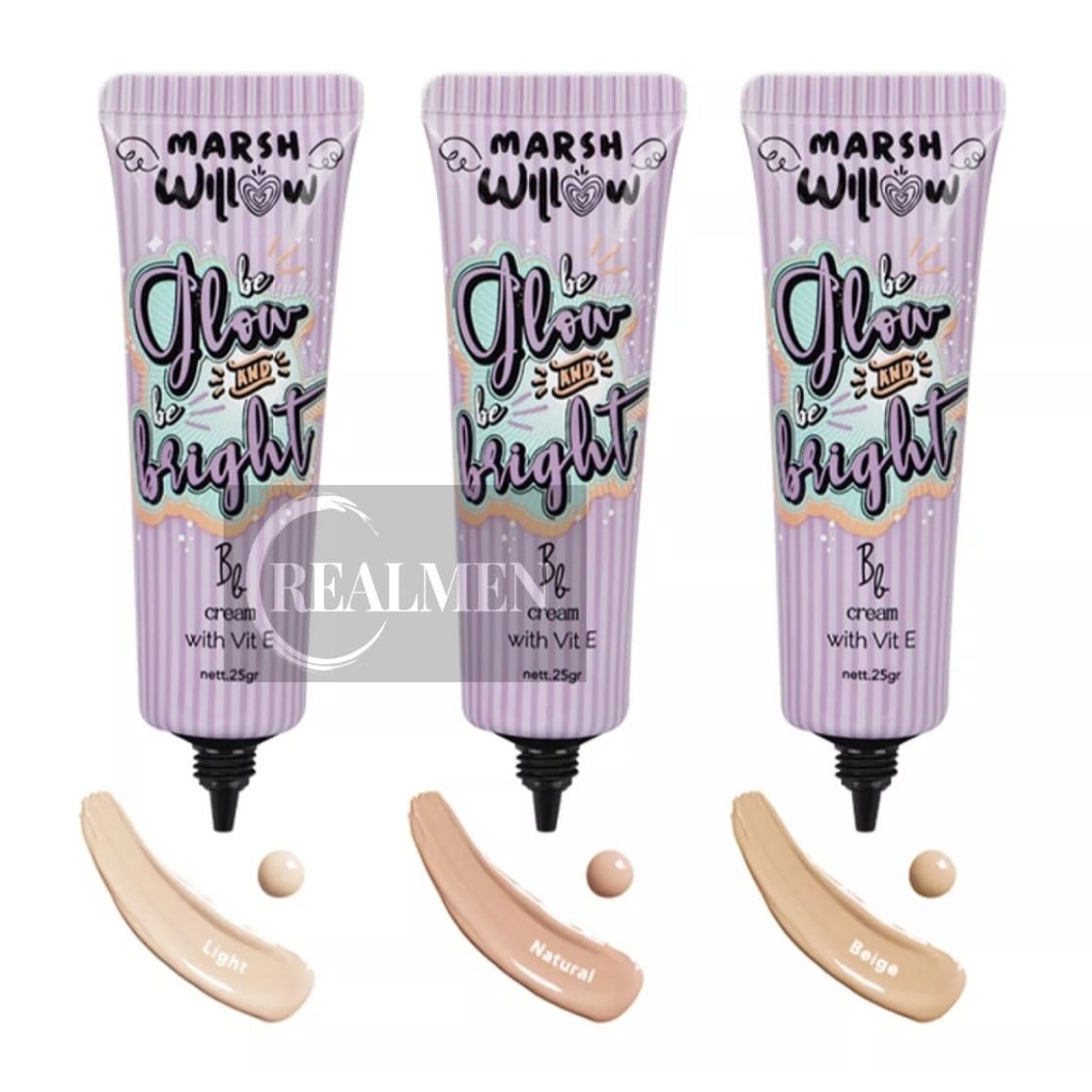 Marshwillow Be Glow &amp; Be Bright - BB Cream light, natural,beige mw bb cream natasha wilona