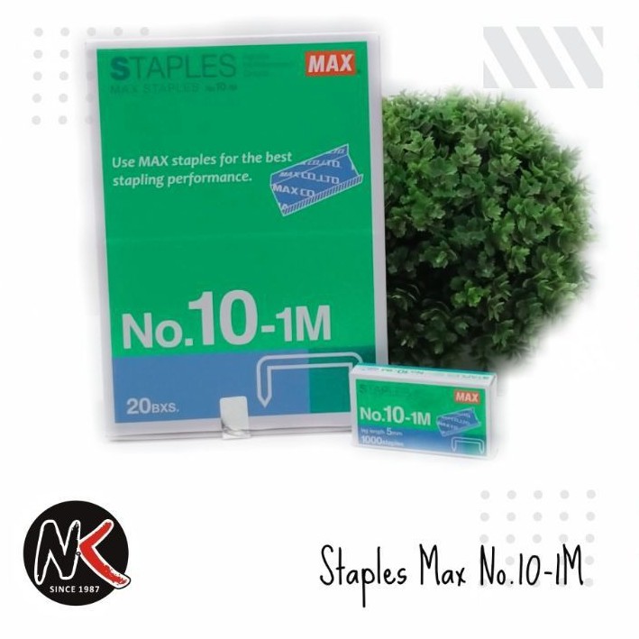 

Isi Staples / Steples / Stapler / Stepler / Isi hekter (Hecter) Max No. 10-1M