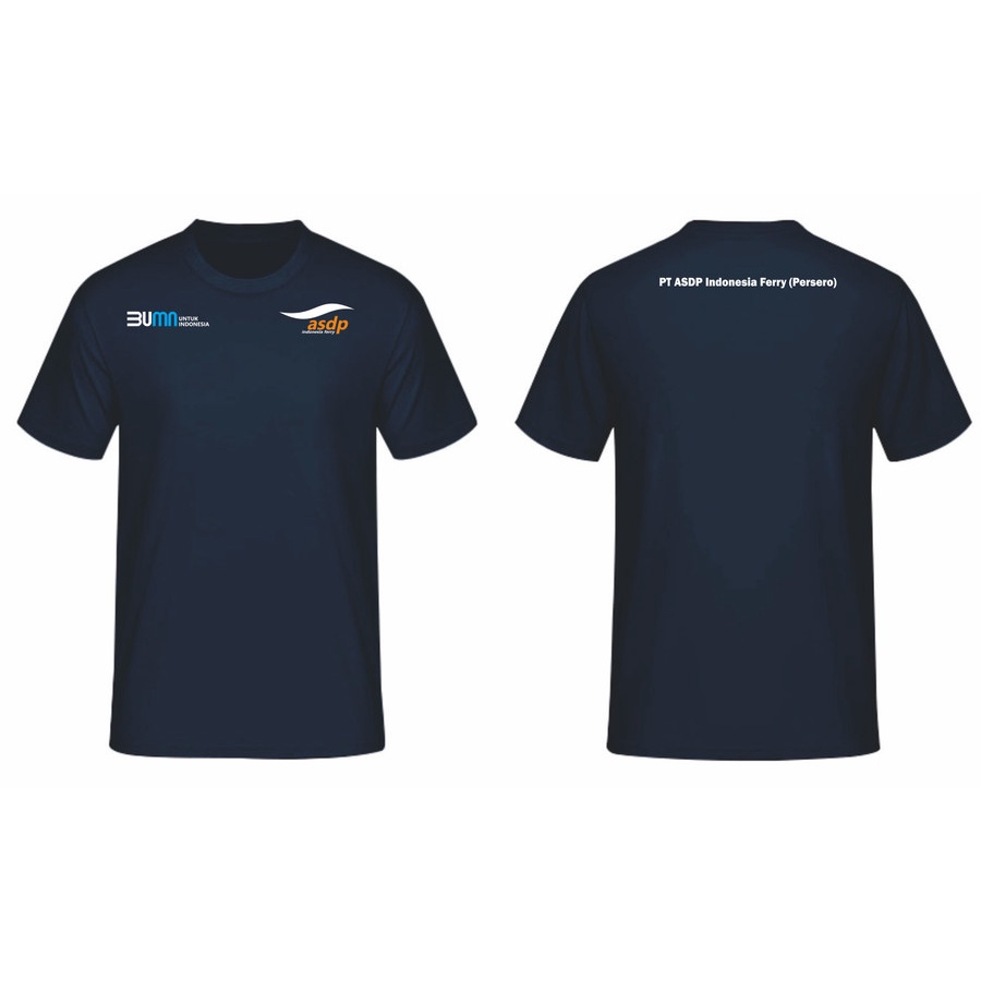 kaos asdp indonesia ferry / baju bumn asdp indonesia