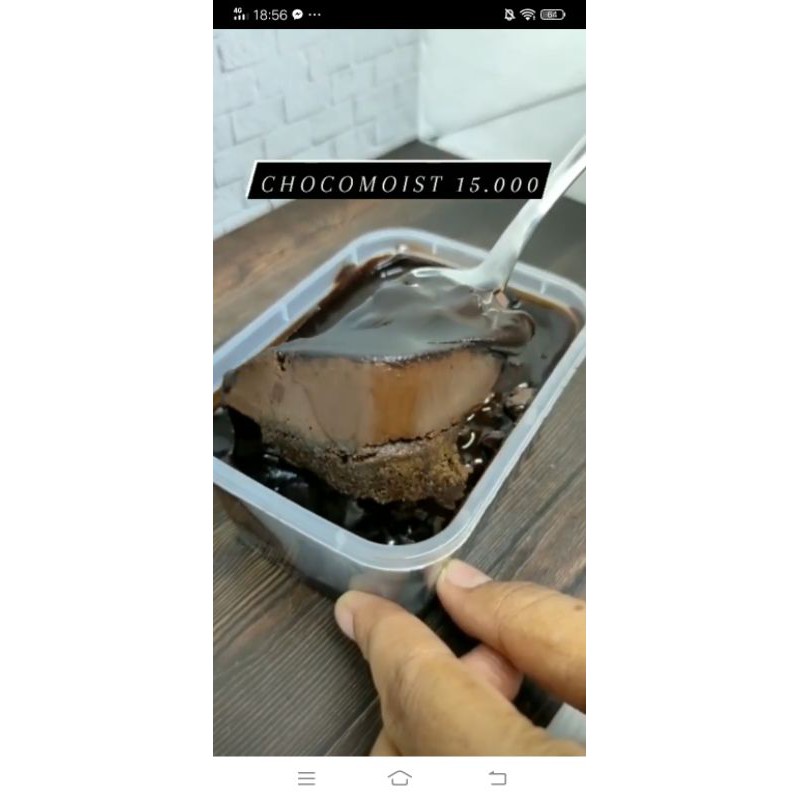 

brownis lumer / dissert chocomoist / brownis lembut