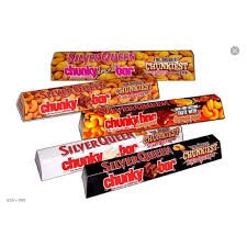 1 BOX SILVERQUEEN CHUNKY BAR 98GR ISI 24PCS - COKLAT