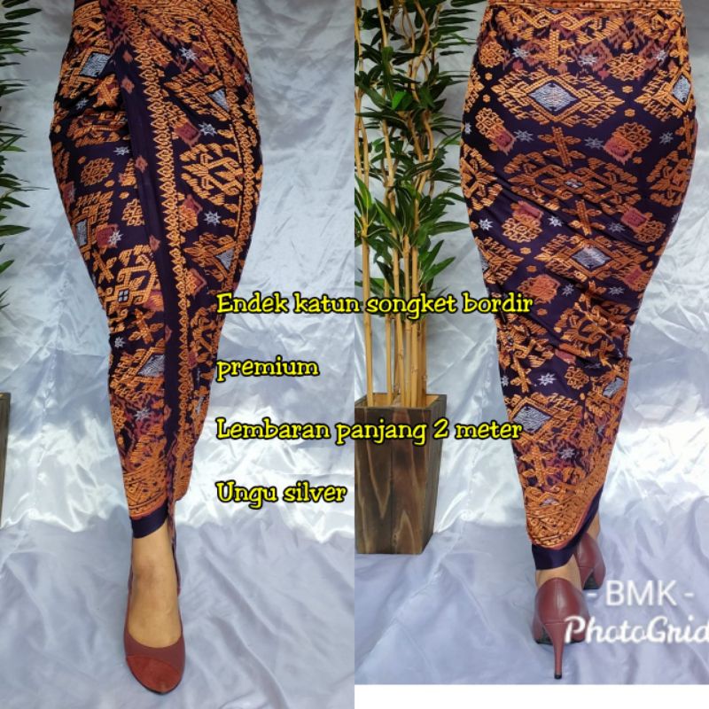 KAMEN ENDEK SONGKET BORDIR PREMIUM