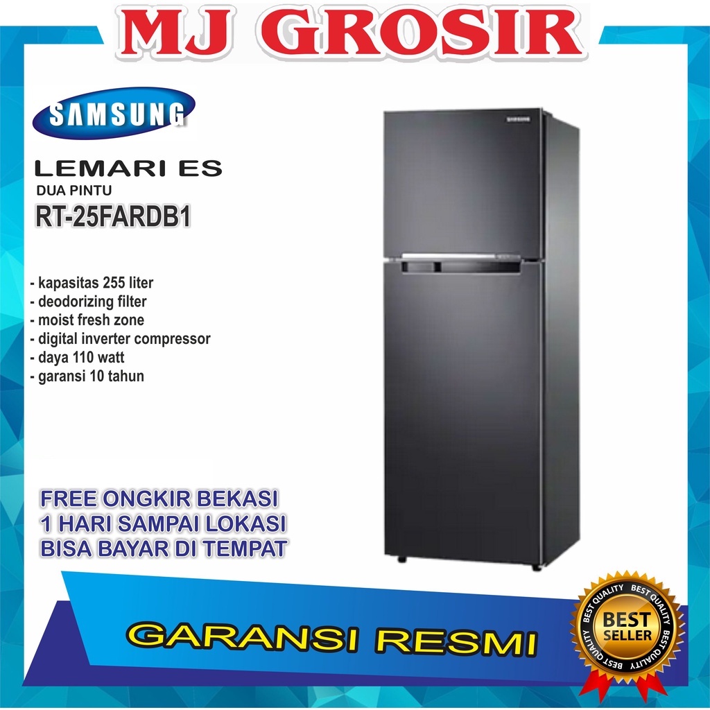 KULKAS SAMSUNG RT 25 FARBDSA LEMARI ES 2 PINTU DIGITAL INVERTER