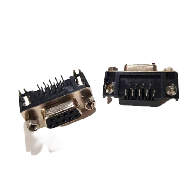 Socket Konektor db9 konektor db 9pin cewek (bentuk L)