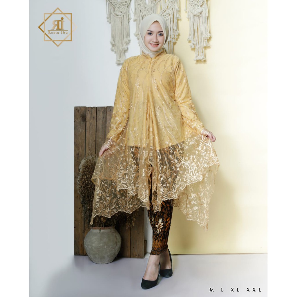 Gallery kebaya - Kebaya tunik salena / kebaya modern / kebaya muslimah / kebaya kondangan / pesta