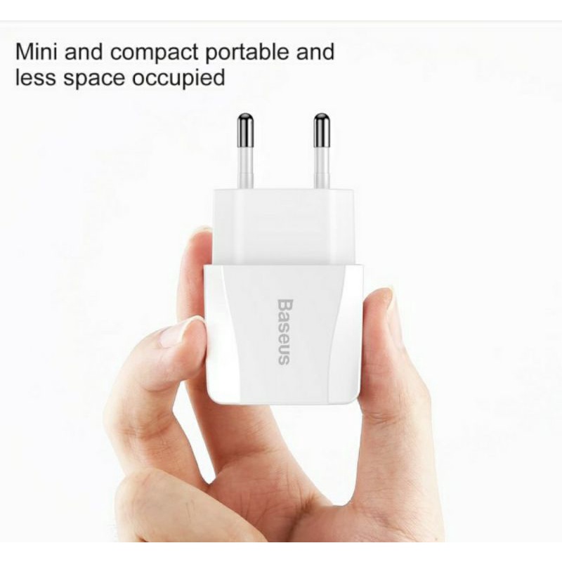 Charger basesus dual usb charge us plug compact travel charger