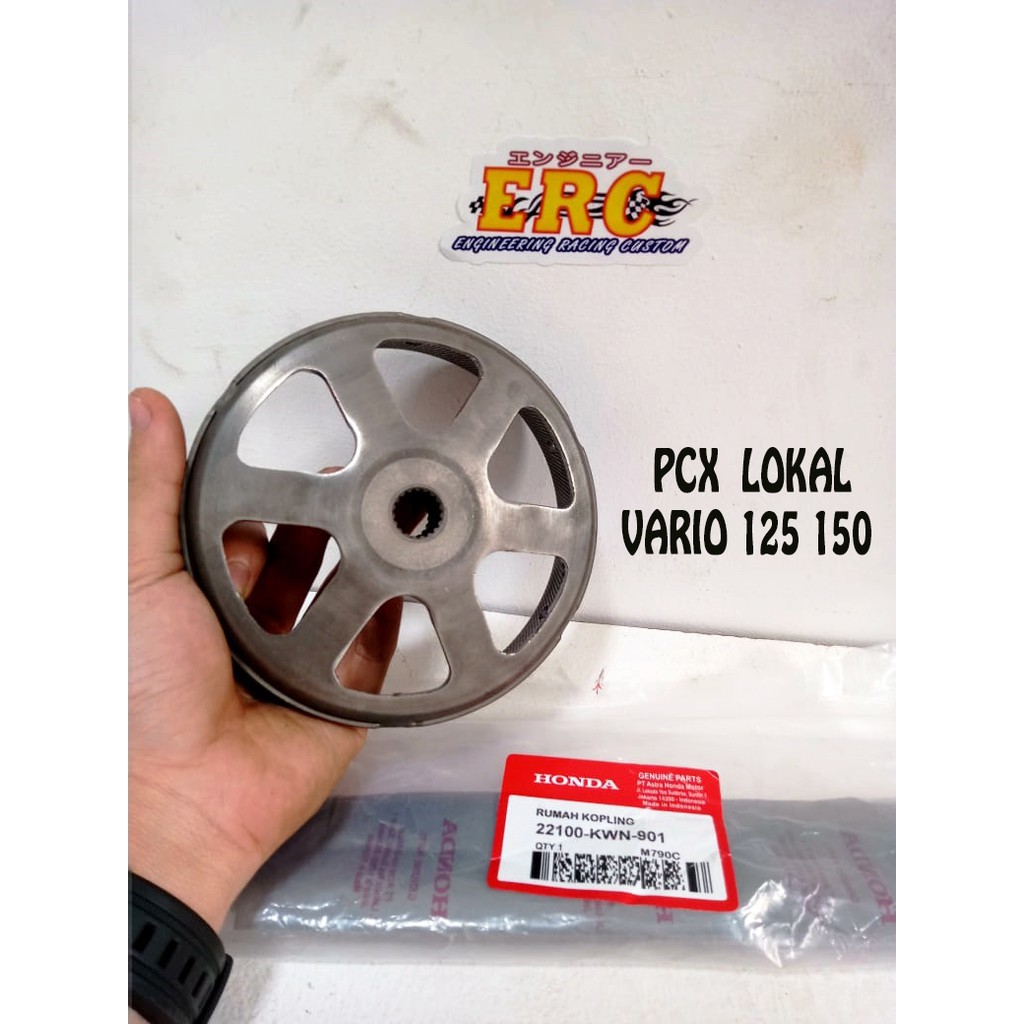 MANGKOK KAMPAS GANDA CUSTOM KARTEL PCX LOKAL VARIO 125 150 ORIGINAL CUSTOM BONUS RING PULLY