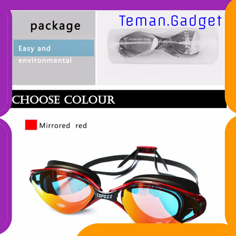 TG-DV021 WHALE Kacamata Renang Anti Fog UV Protection - GOG-3550