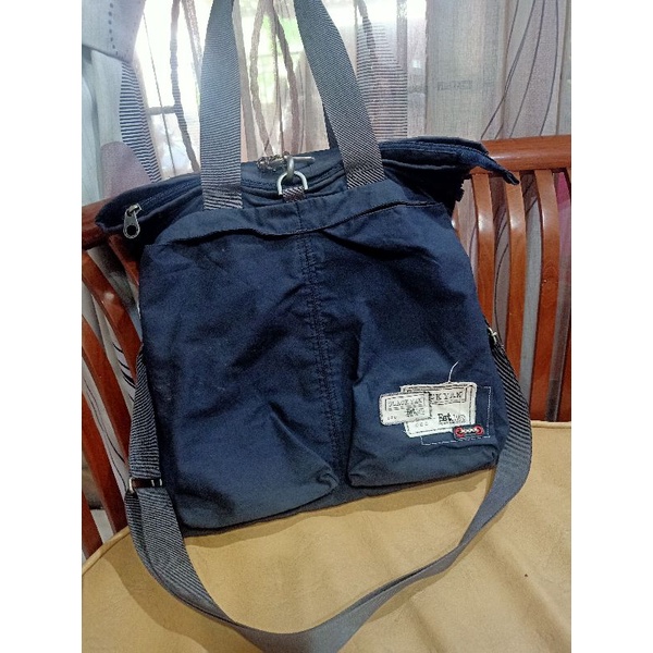 Tas sling dan tote black yak second original