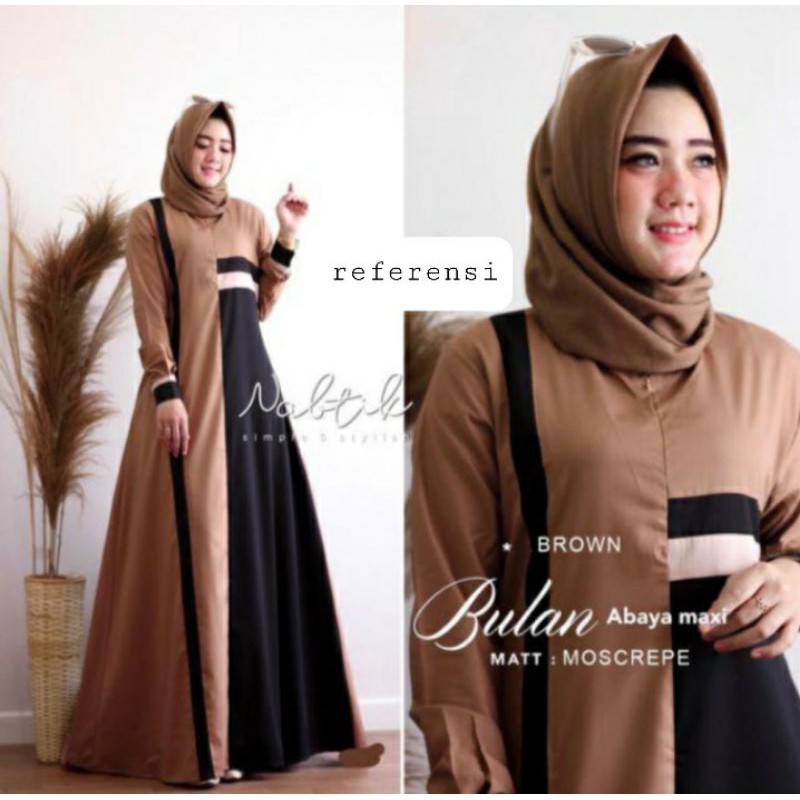 GAMIS MOSCREPE//BULAN MAXY//BUSANA MUSLIM