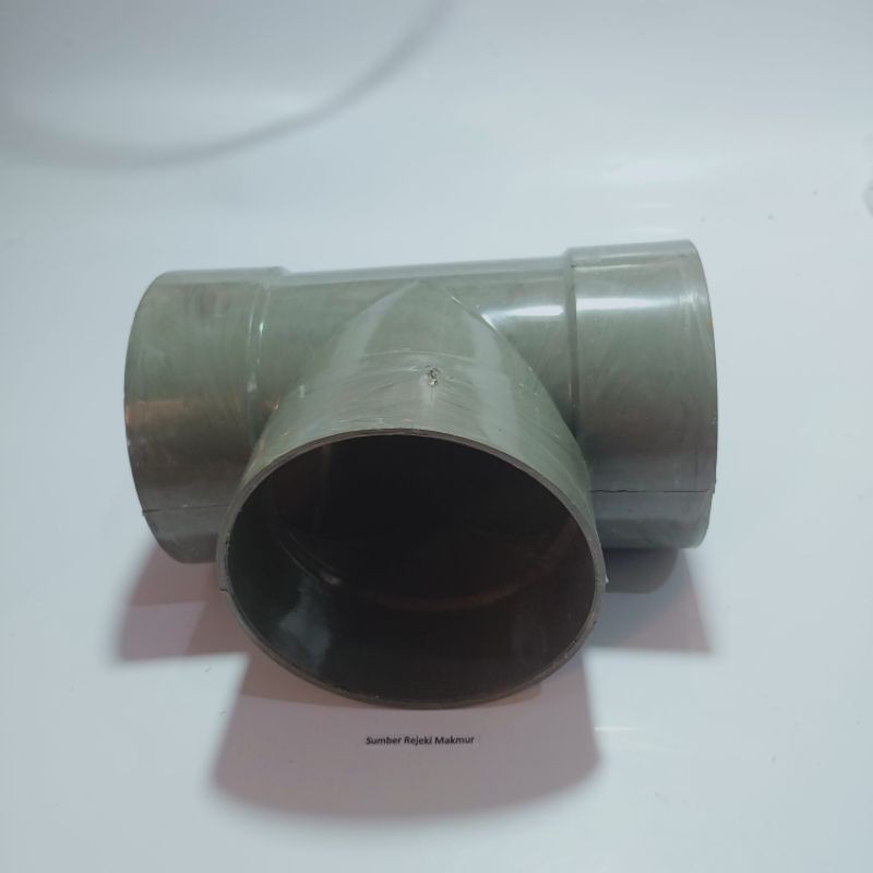 Tee 4" inch T sambungan untuk pipa 4 inchi