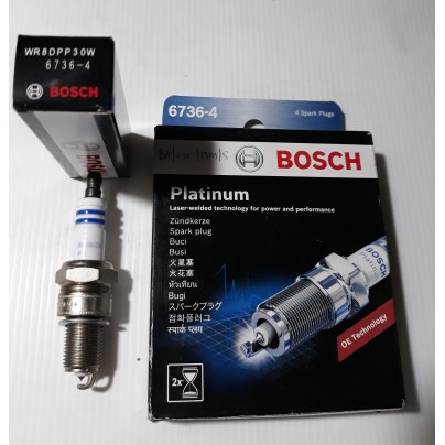 Busi Bosch PLATINUM WR8DPP-30W KIJANG SERIES. CARRY 1000.FUTURA 1.3.. SUNMOBIL