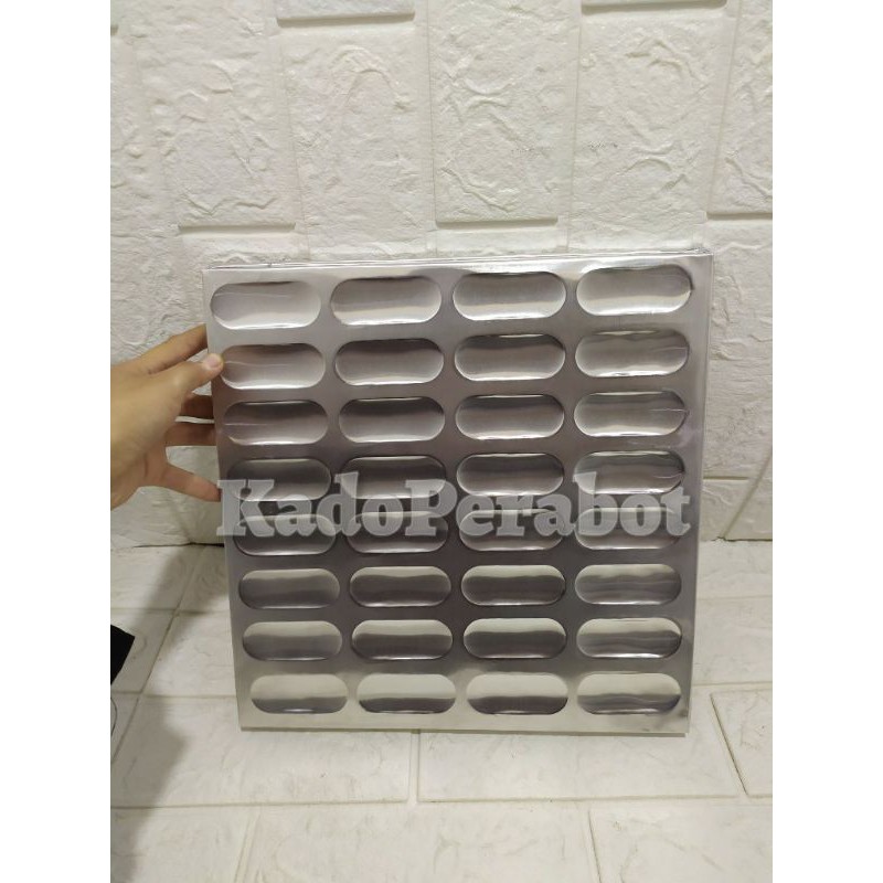 loyang lidah kucing 30x30 cm - loyang lidah kucing 30cm - loyang kue