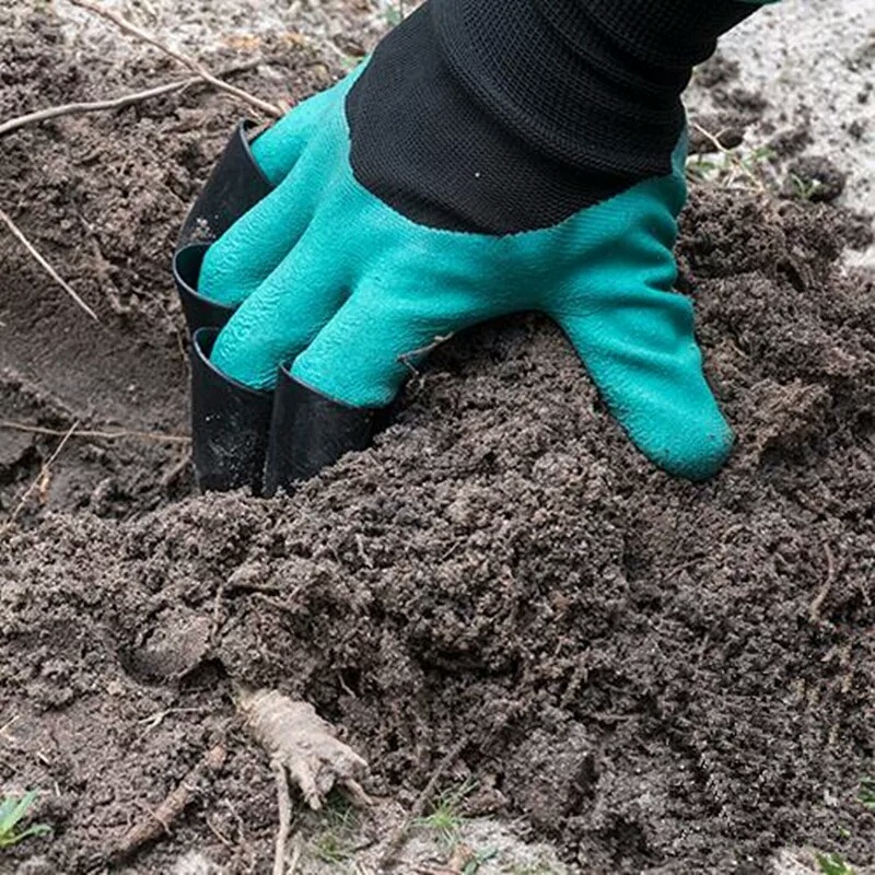 Sarung Tangan Kebun Peralatan Alat Sarung Tangan Berkebun Tanaman Dengan Cakar