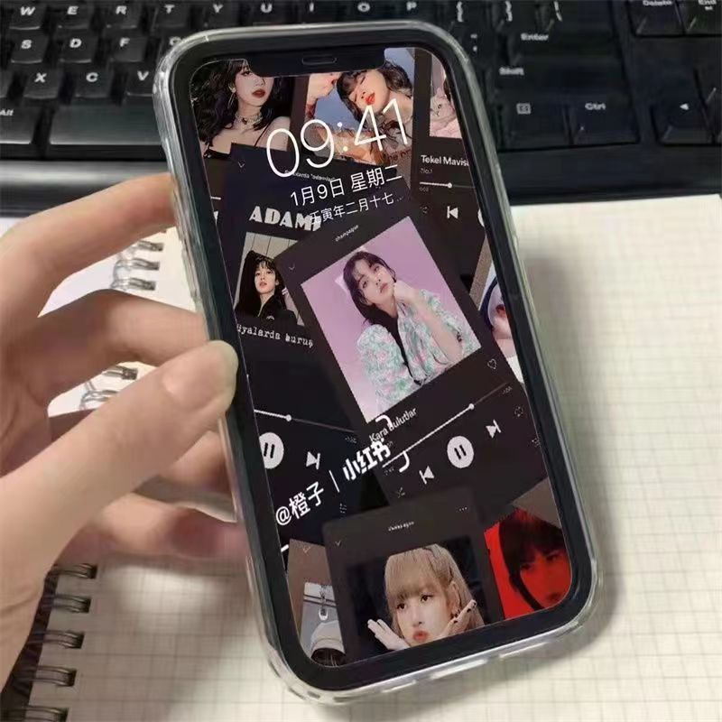 IPHONE Casing Ponsel Silikon Shockproof 3in1 Tebal Kompatibel Dengan Iphone14 13 Pro Max12 11 Pro Max X XS Max XR 6 6s 7 8 Plus SE 2020 Transparan Lembut TPU Bumper Penutup Belakang