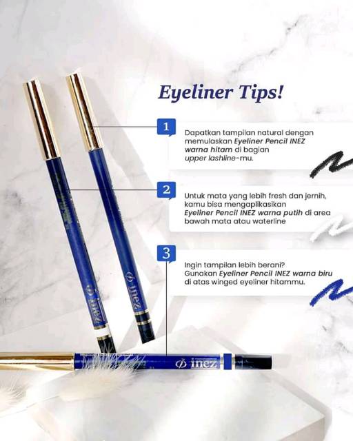 ❤️GROSIR❤️ INEZ Eyeliner Pencil