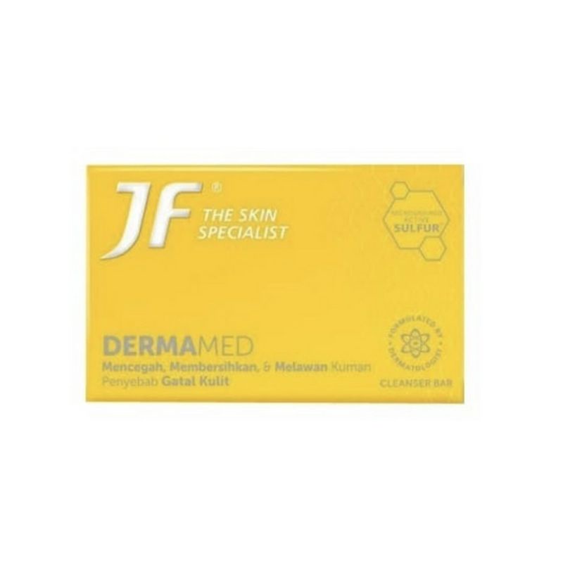 JF Dermamed 90 gr Sabun Mandi Jf sulfur Cleanser bar