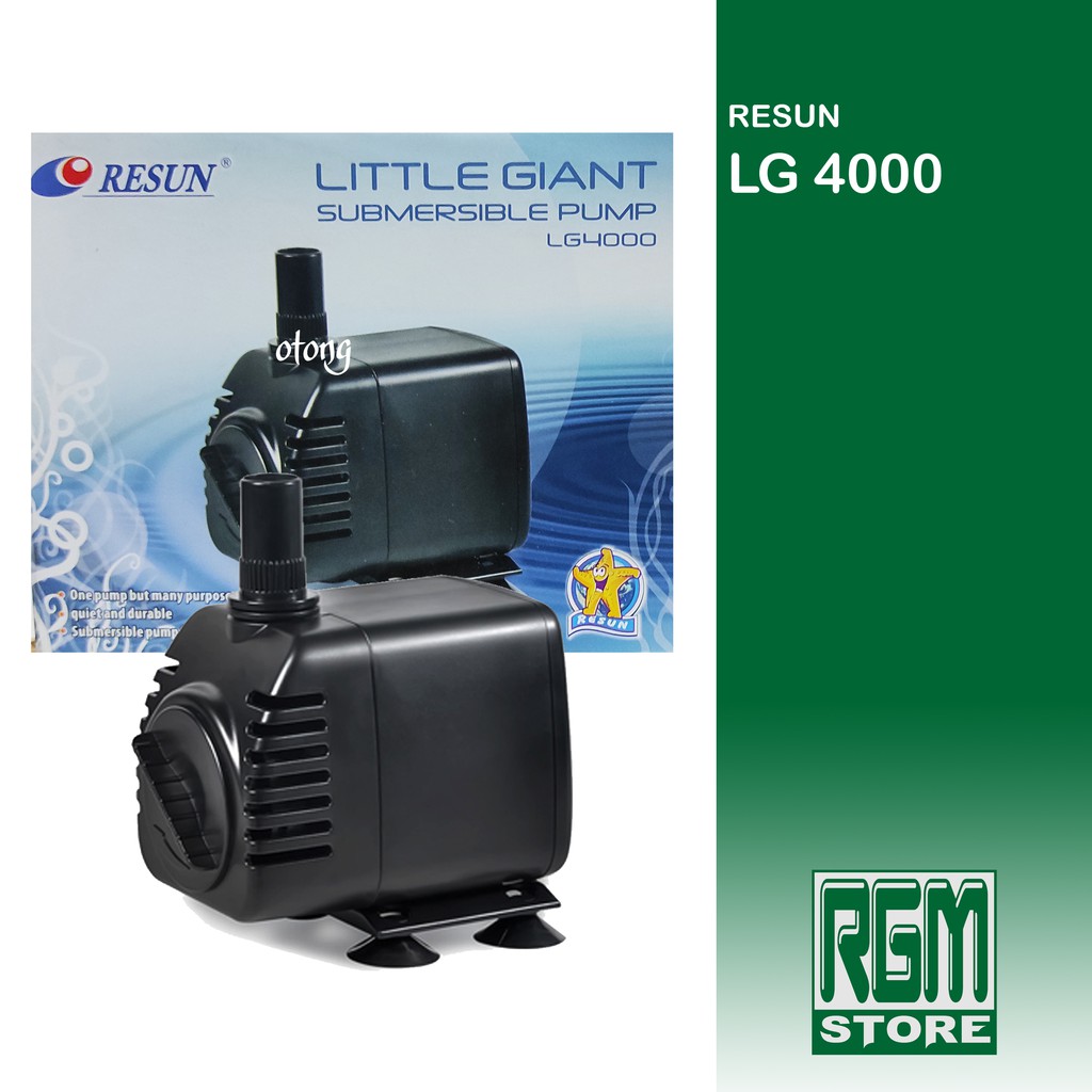 Resun LG4000 LG - 4000 mesin pompa celup kolam hidroponik aquarium