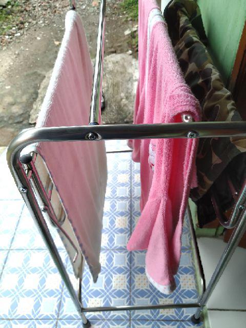Jemuran Handuk Stainless Steel Margareth