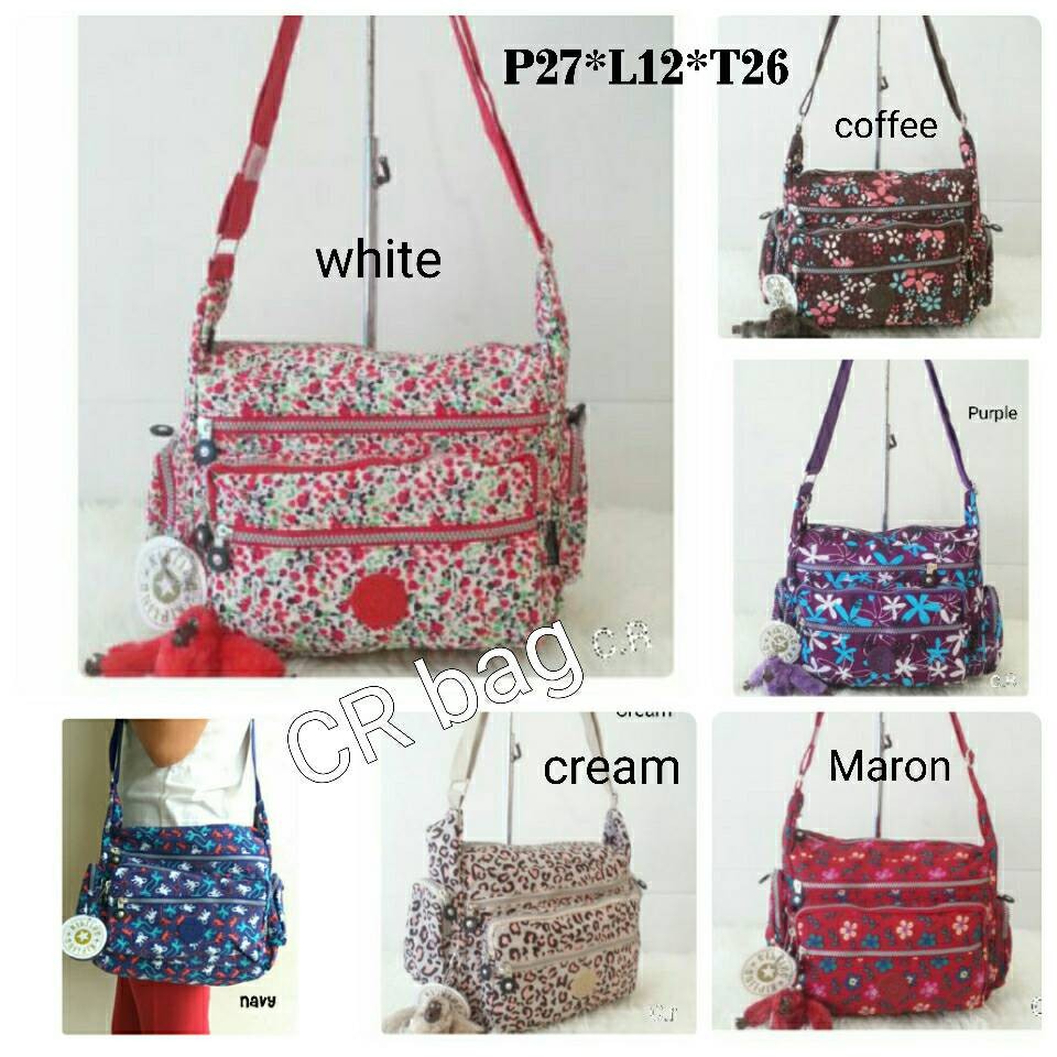 TAS KIPLING SELEMPANG MOTIF