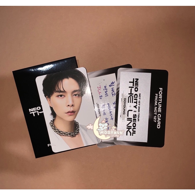 FORTUNE SCRATCH NCT 127 JOHNNY UNSEALED