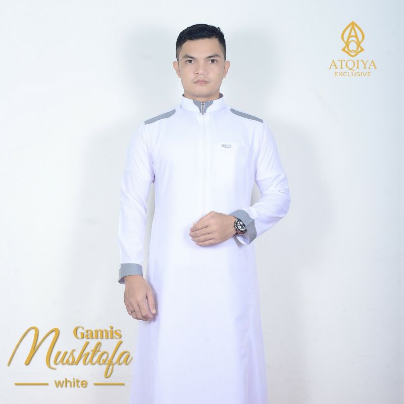 Gamis Musthofa by Atqiya Exclusive  / Gamis Pria / Jubah  / Busana Muslim