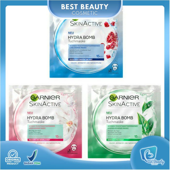 ★ BB ★ GARNIER Super Hydrating Serum Tissue Mask