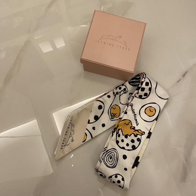 JASMINE TEASE GUDETAMA Twilly / Gudetama Scarf / Twilly / Accessories Tas