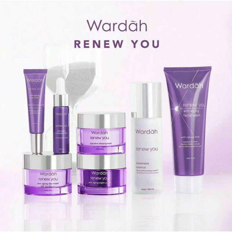 Wardah Renew You anti aging series
