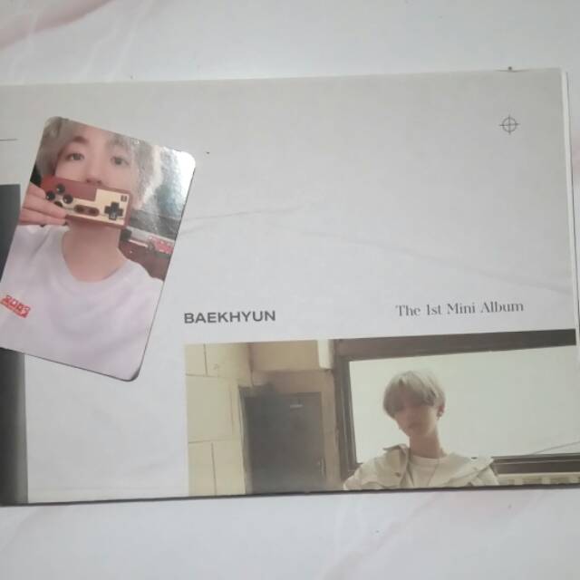 Folded Poster + PC Official Byun Baekhyun City Light