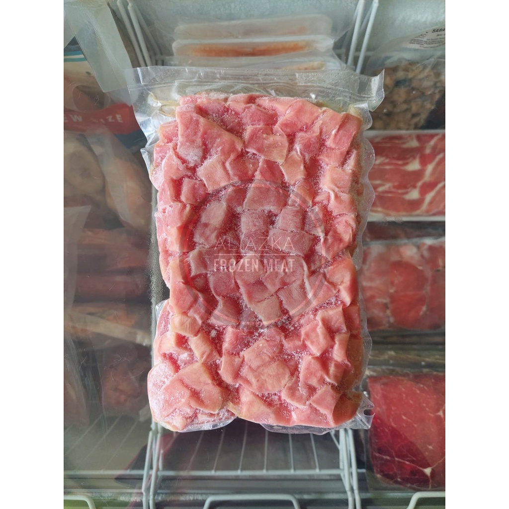 

Ikan Tuna / Tuna Dadu / Tuna Kubus / Tuna Cube 450 Gram