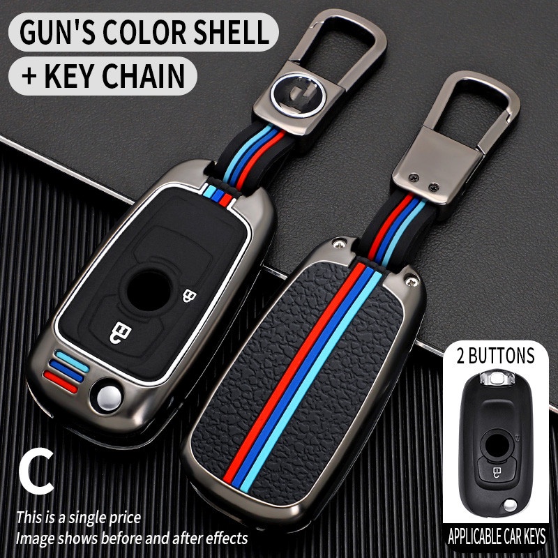 Casing Kunci Mobil Model Flip Untuk Opel Vauxhall Astra K Corsa E Buick VERANO ENCORE GX GL6