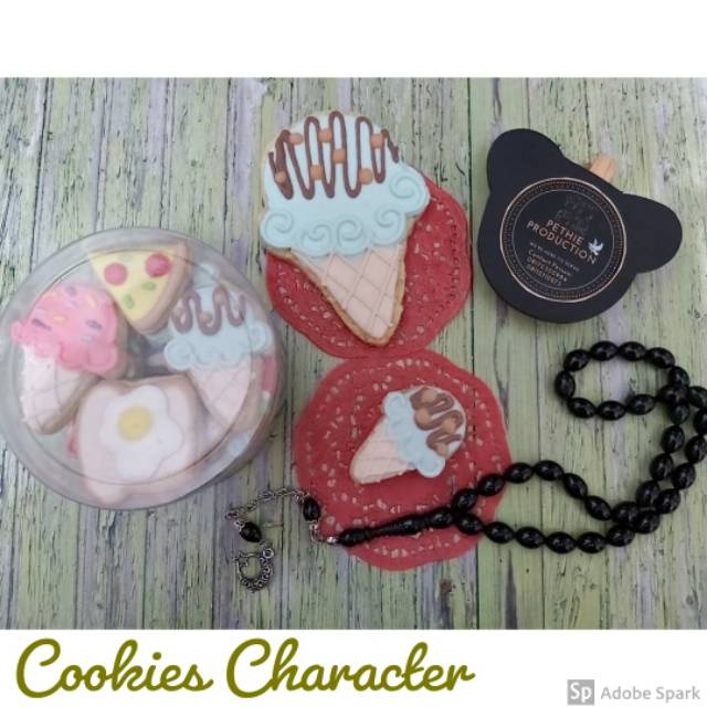 

Cookies Character Theme Ice Cream, Cookiemonster, Princess, Unicorn, Lebaran