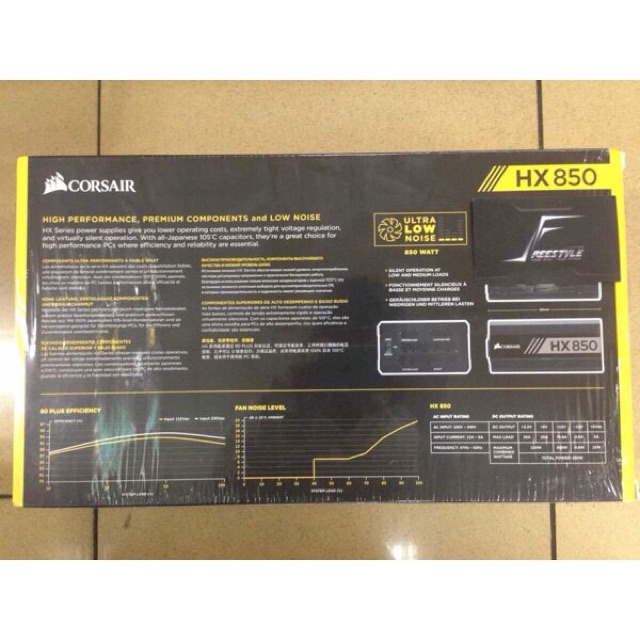 POWER SUPPLY PSU CORSAIR HX Series HX850 - 850 Watt 80 PLUS