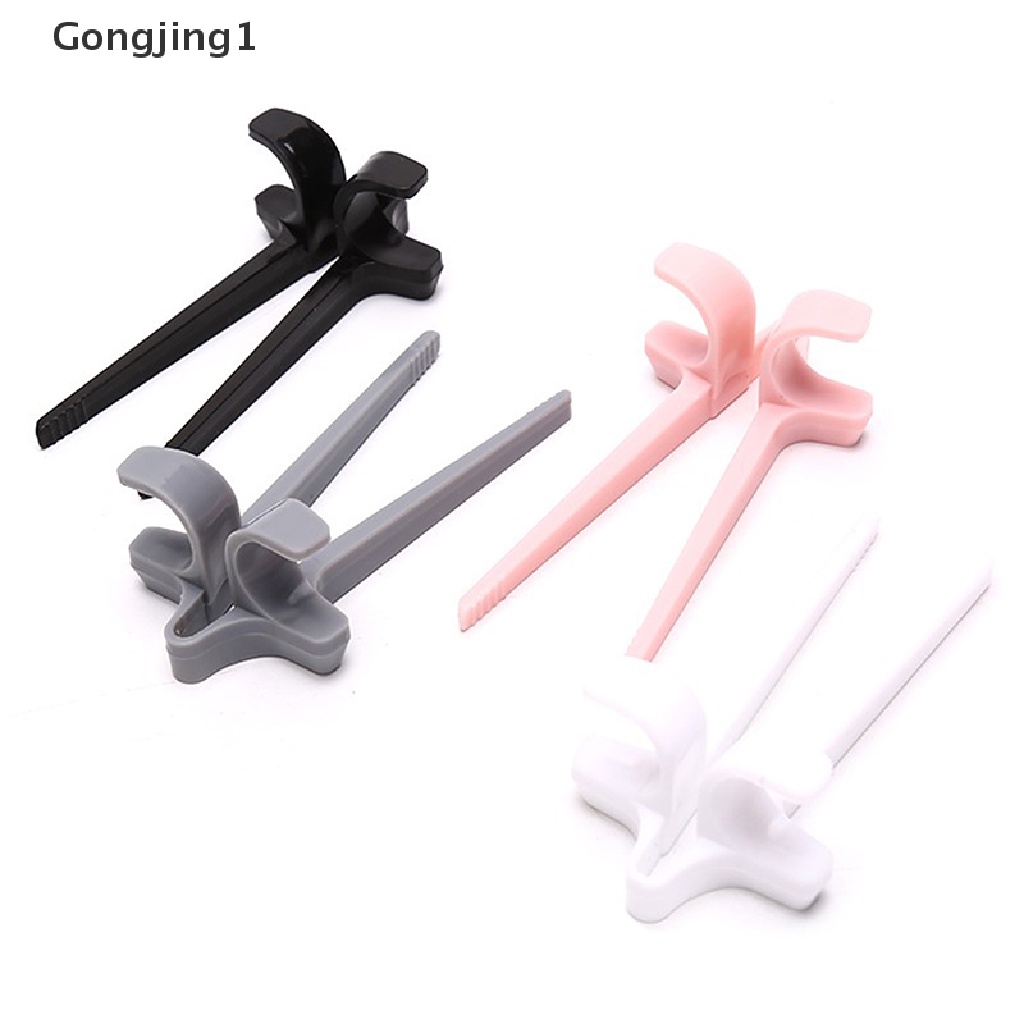 Gongjing1 Holder Sumpit Bahan Plastik Warna Polos