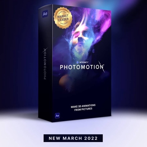 Photomotion 3d Photo Animator (6 In 1) New Update After Effect Project Files