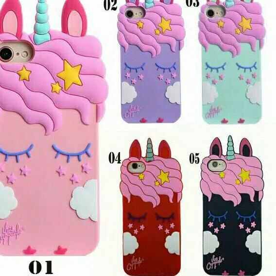 ★Harga Heboh CASE 3D UNICORN OPPO A5S A33 A71 A3S F11 PRO F9 REALME C2/A1K A37 KARAKTER .