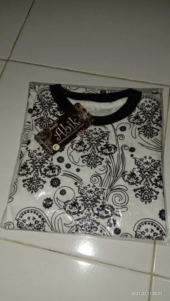 Kaos Setelan Batik Anak Katun Adem Nyaman Dipakai Murah / Setelan Kaos Anak Batik Anak